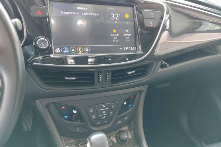 Used Buick Envision 2020 20T Two-Wheel Drive Elite Version Audio And AC Panel