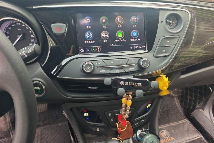 Used Buick Envision 2020 20T Two-Wheel Drive Leading Version Audio And AC Panel