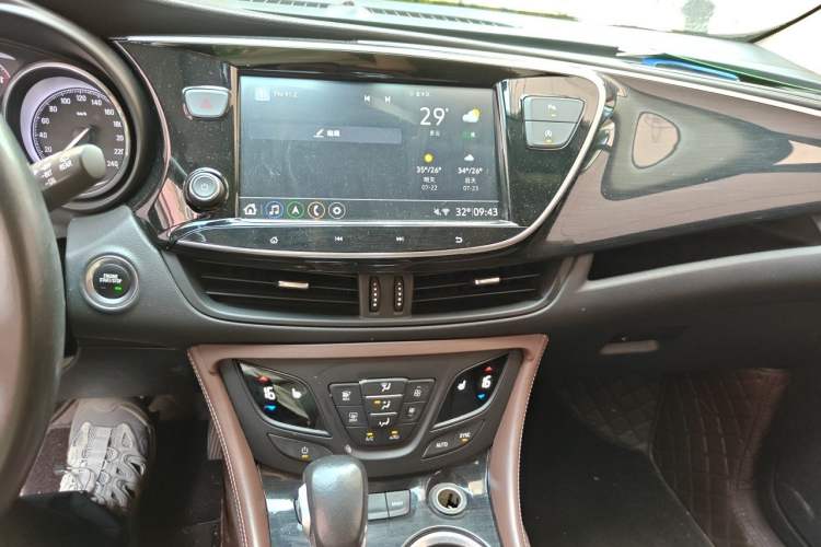 Used Buick Envision 2020 28T Four-Wheel Drive Elite Version Audio And AC Panel