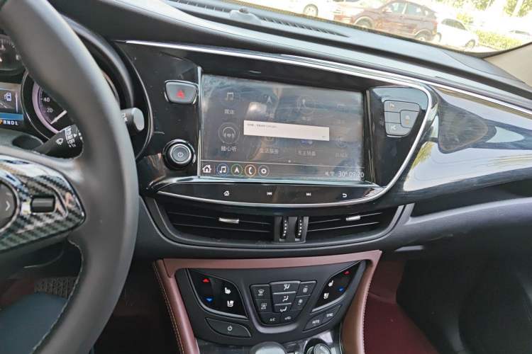 Used Buick Envision 2020 20T Two-Wheel Drive Luxury Model Audio And AC Panel