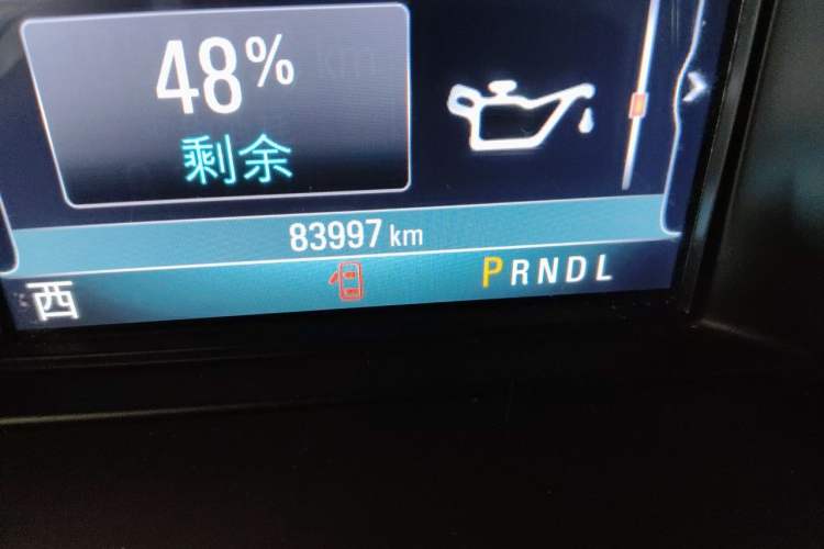 Used Buick Envision 2020 20T Two-Wheel Drive Elite Version Odometer Close Up