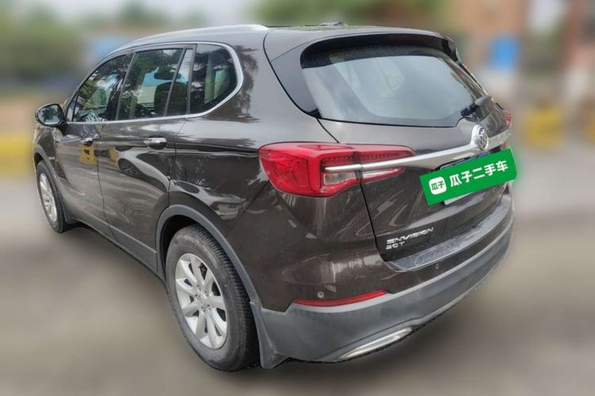 Used Buick Envision 2020 20T Two-Wheel Drive Luxury Model Rear Left 45 Deg