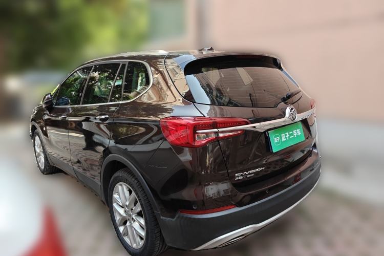 Used Buick Envision 2020 28T Four-Wheel Drive Elite Version Rear Left 45 Deg