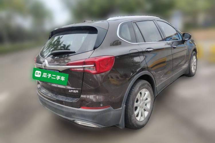 Used Buick Envision 2020 20T Two-Wheel Drive Luxury Model Rear Right 45 Deg