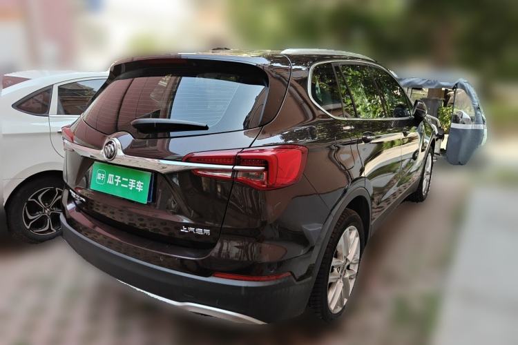 Used Buick Envision 2020 28T Four-Wheel Drive Elite Version Rear Right 45 Deg