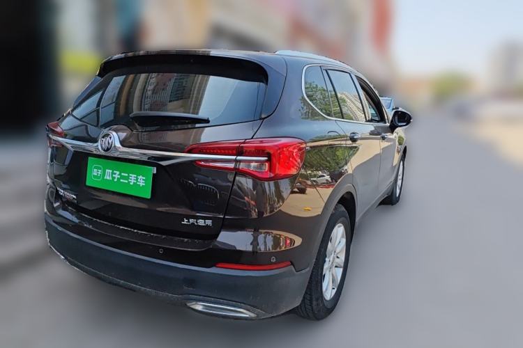 Used Buick Envision 2020 20T Two-Wheel Drive Luxury Model Rear Right 45 Deg
