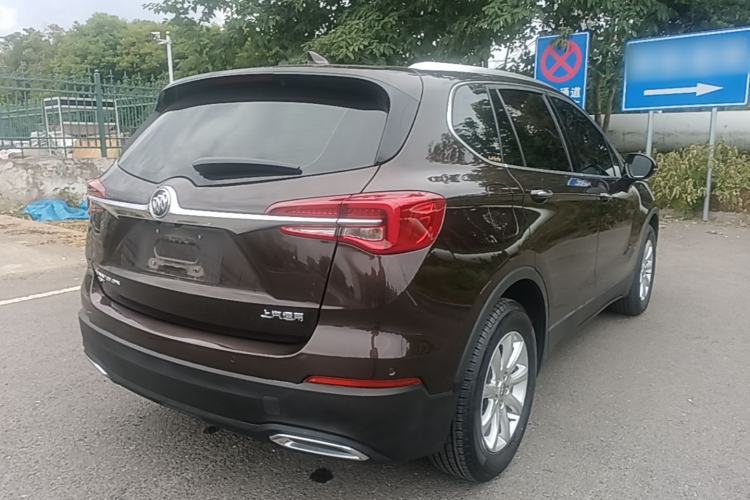 Used Buick Envision 2020 20T Two-Wheel Drive Elite Version Rear Right 45 Deg