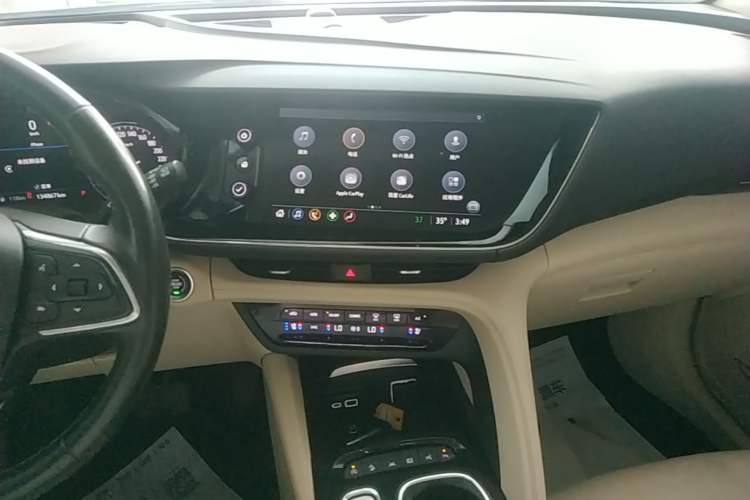 Used Buick Envision 2020 Encore S 652T All-Wheel-Drive Avenir Audio And AC Panel