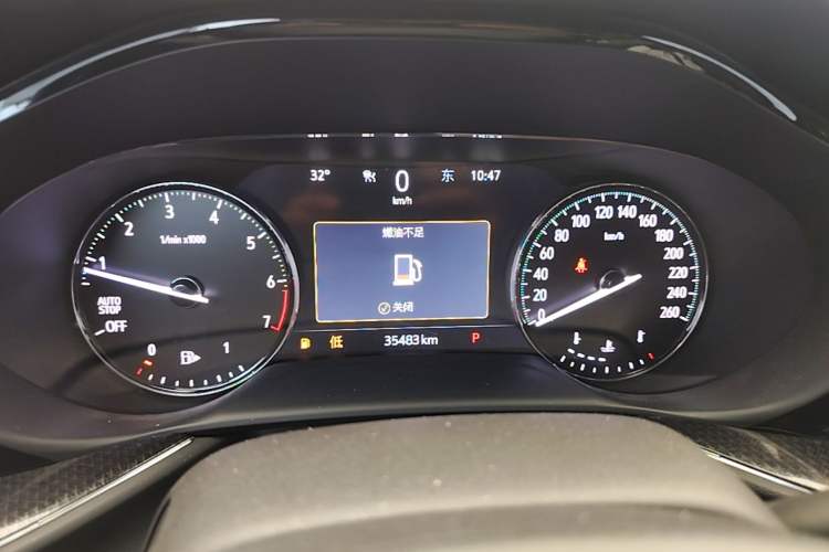 Used Buick Envision 2020 Encore GX S 652T Two-Wheel-Drive Limited-Edition S Sport Version Instrument Cluster