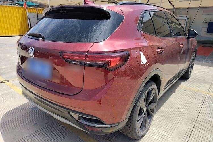 Used Buick Envision 2020 Encore GX S 652T Two-Wheel-Drive Limited-Edition S Sport Version Rear Right 45 Deg