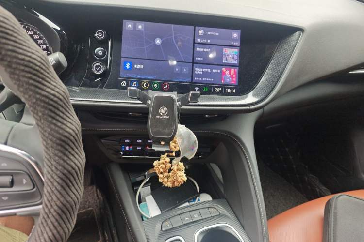 Used Buick Envision 2020 Encore GX S 652T Two-Wheel-Drive Limited-Edition S Sport Version Audio And AC Panel