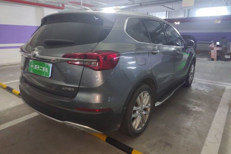 Used Buick Envision 2020 28T Four-Wheel Drive Elite Version Rear Right 45 Deg
