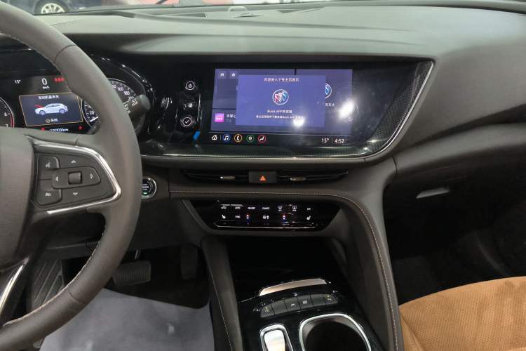Used Buick Envision 2020 Encore S 652T Two-Wheel Drive Luxury Model Audio And AC Panel