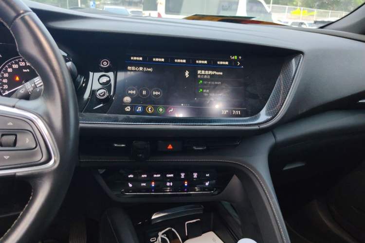 Used Buick Envision 2020 Encore S 652T Four-Wheel Drive Luxury Model Audio And AC Panel