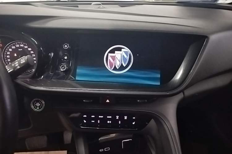 Used Buick Envision 2020 Encore S 652T Two-Wheel Drive Luxury Model Audio And AC Panel
