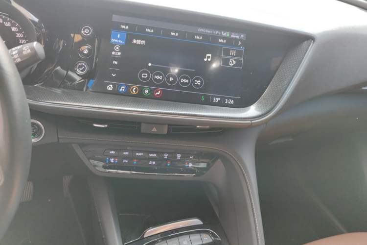 Used Buick Envision 2020 Encore GX S 652T Two-Wheel-Drive Limited-Edition S Sport Version Audio And AC Panel