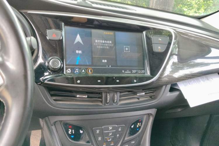 Used Buick Envision 2020 20T Two-Wheel Drive Elite Version Audio And AC Panel