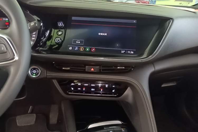 Used Buick Envision 2020 Encore S 652T Two-Wheel Drive Luxury Model Audio And AC Panel