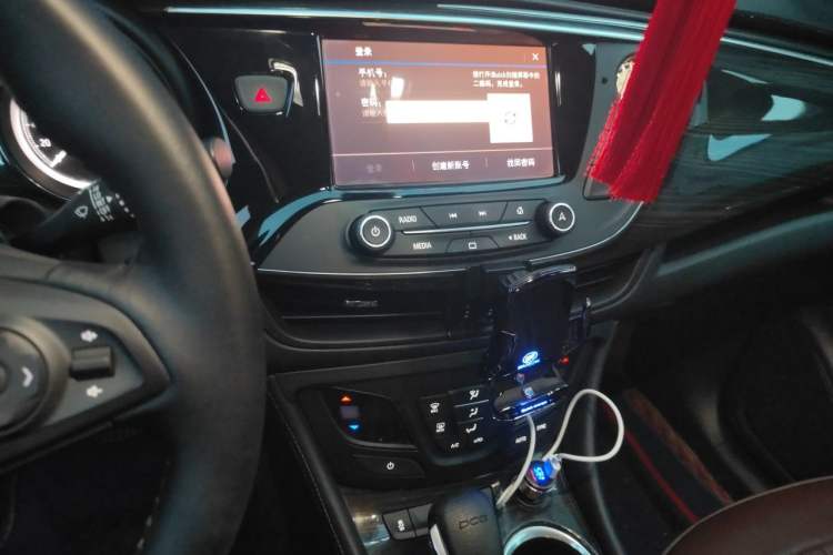 Used Buick Envision 2020 20T Two-Wheel Drive Elite Version Audio And AC Panel