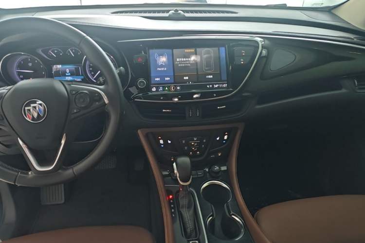 Used Buick Envision 2020 28T Four-Wheel Drive Elite Version Audio And AC Panel