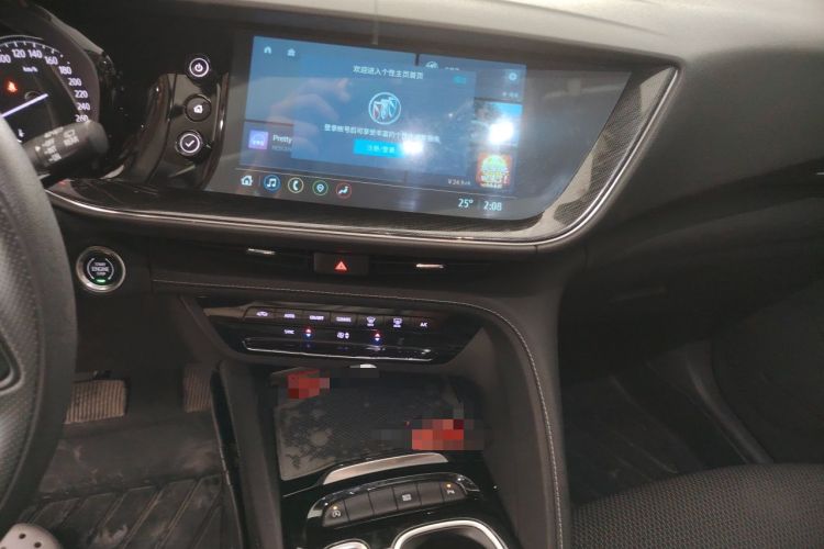 Used Buick Envision 2020 Onix S 652T Two-Wheel Drive Elite Model Audio And AC Panel