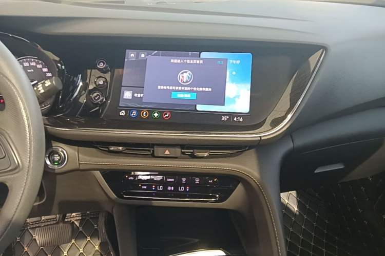 Used Buick Envision 2020 Onix S 652T Two-Wheel Drive Elite Model Audio And AC Panel