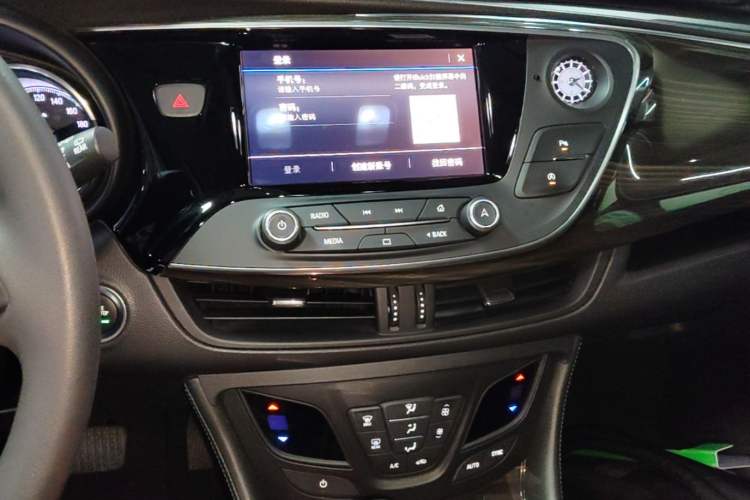 Used Buick Envision 2020 20T Two-Wheel Drive Leading Version Audio And AC Panel