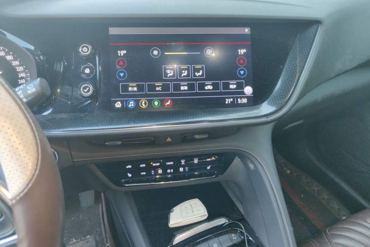 Used Buick Envision 2020 Encore S 652T Two-Wheel Drive Luxury Model Audio And AC Panel