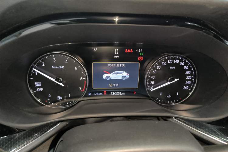 Used Buick Envision 2020 Encore S 652T Two-Wheel Drive Luxury Model Instrument Cluster