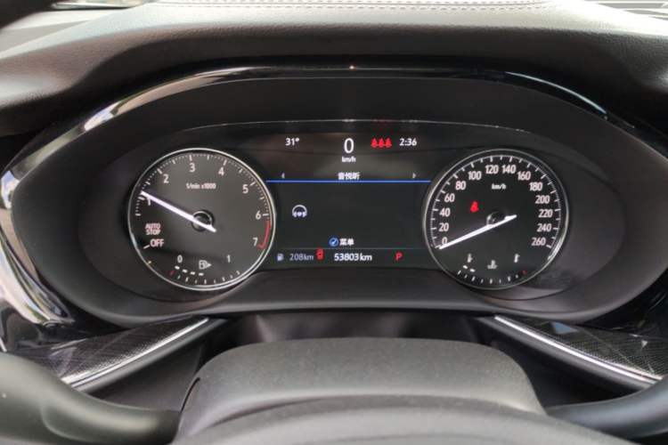 Used Buick Envision 2020 Onix S 652T Two-Wheel Drive Elite Model Instrument Cluster