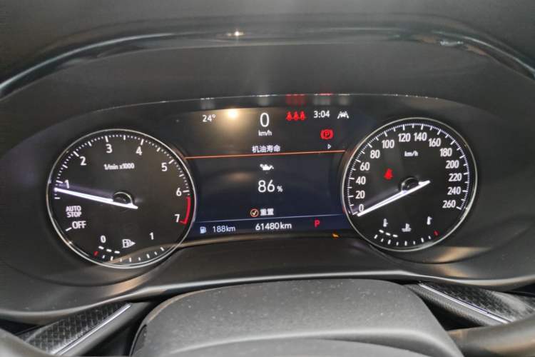 Used Buick Envision 2020 Encore S 652T Two-Wheel Drive Luxury Model Instrument Cluster
