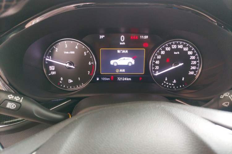 Used Buick Envision 2020 Encore S 652T Two-Wheel Drive Luxury Model Instrument Cluster
