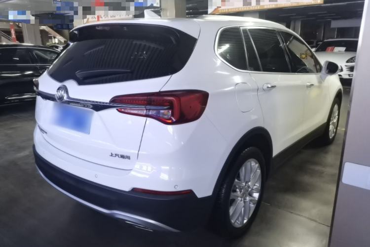 Used Buick Envision 2020 28T Four-Wheel Drive Elite Version Rear Right 45 Deg