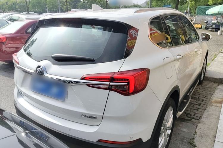 Used Buick Envision 2020 28T Four-Wheel Drive Elite Version Rear Right 45 Deg
