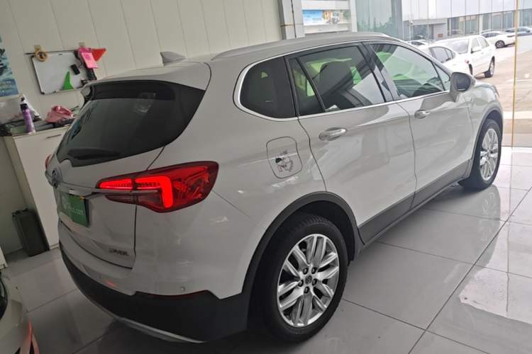 Used Buick Envision 2020 28T Four-Wheel Drive Elite Version Rear Right 45 Deg