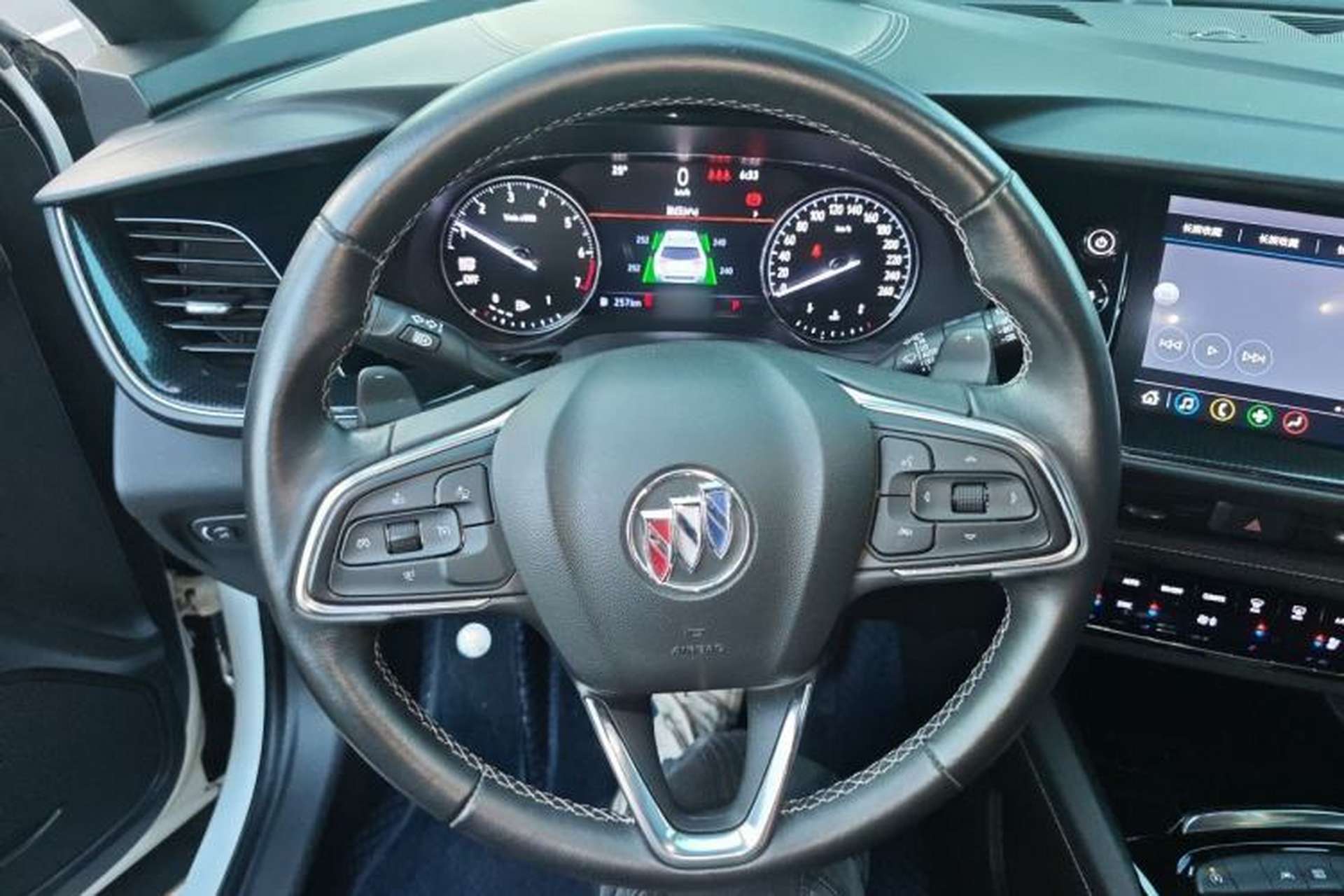 Used Buick Envision 2020 Encore GX S 652T Two-Wheel-Drive Limited-Edition S Sport Version Steering Wheel