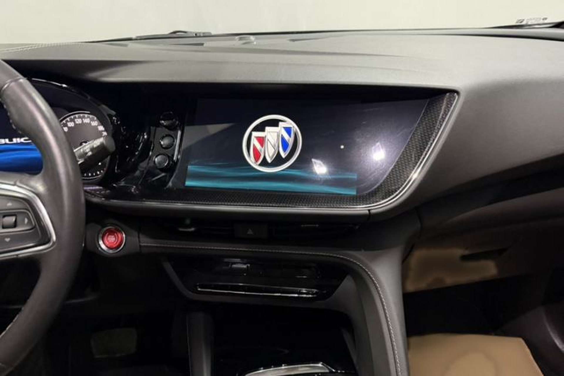Used Buick Envision 2021 Encore Plus 652T Five-Seat Luxury Model Audio And AC Panel