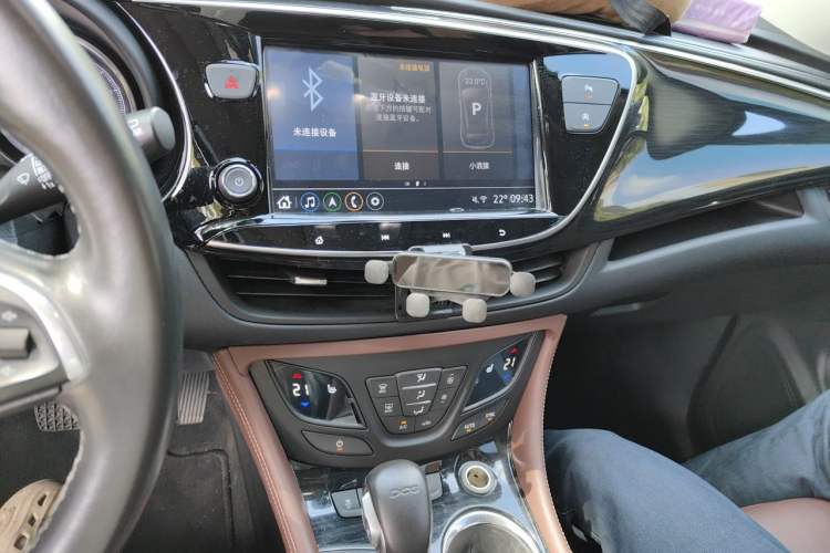 Used Buick Envision 2021 532T Two-Wheel-Drive Elite Version Audio And AC Panel