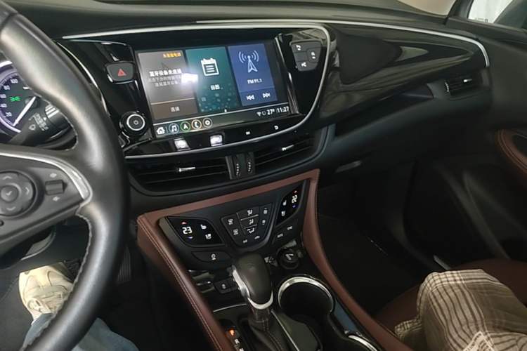 Used Buick Envision 2021 532T Two-Wheel-Drive Luxury Version Audio And AC Panel