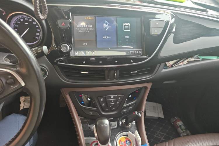 Used Buick Envision 2021 532T Two-Wheel-Drive Elite Version Audio And AC Panel