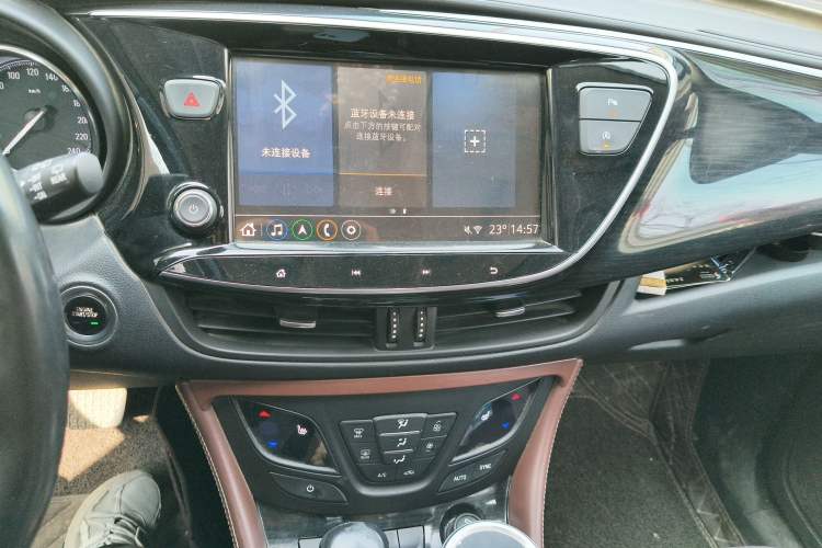 Used Buick Envision 2021 532T Two-Wheel-Drive Elite Version Audio And AC Panel