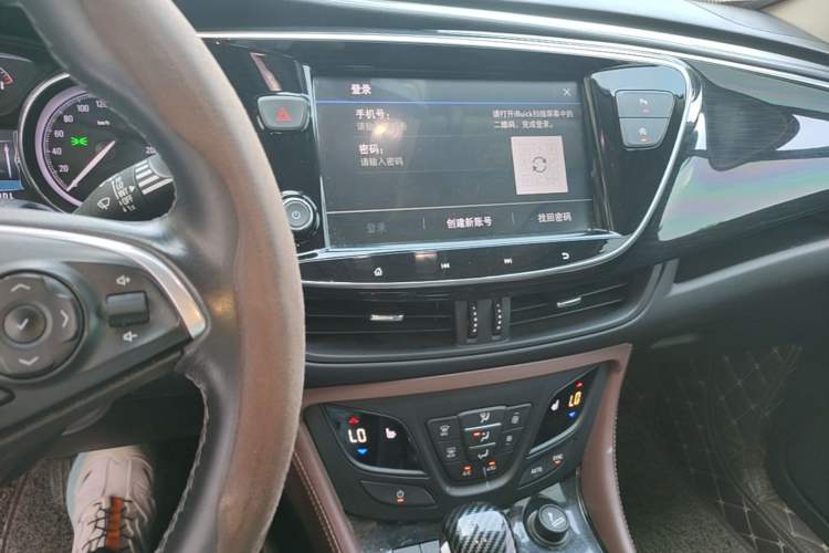 Used Buick Envision 2021 532T Two-Wheel-Drive Elite Version Audio And AC Panel