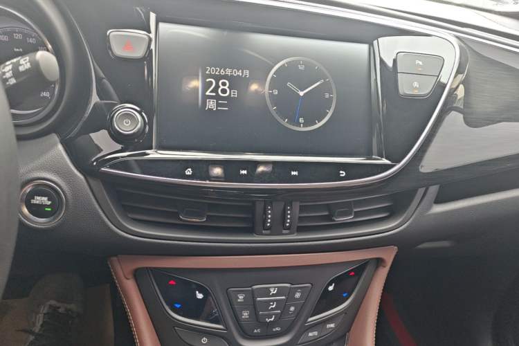 Used Buick Envision 2021 532T Two-Wheel-Drive Elite Version Audio And AC Panel