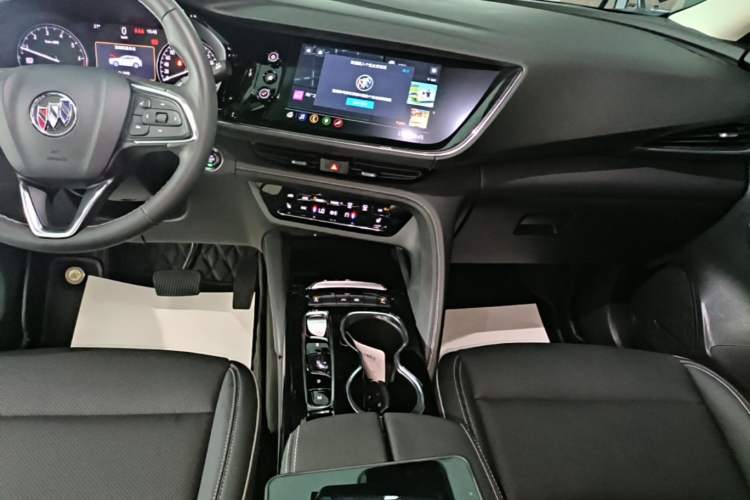 Used Buick Envision 2021 Encore Plus 652T Five-Seat Luxury Model Audio And AC Panel