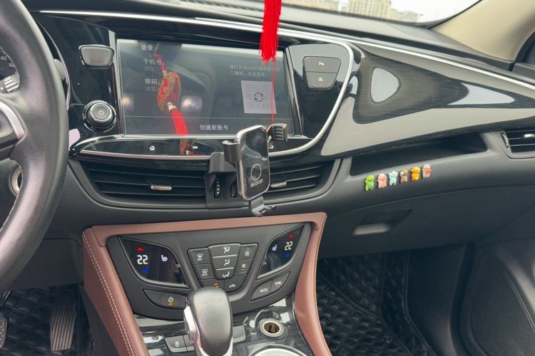 Used Buick Envision 2021 532T Two-Wheel-Drive Elite Version Audio And AC Panel