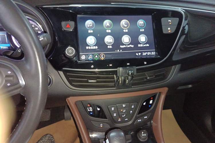 Used Buick Envision 2021 532T Two-Wheel-Drive Elite Version Audio And AC Panel