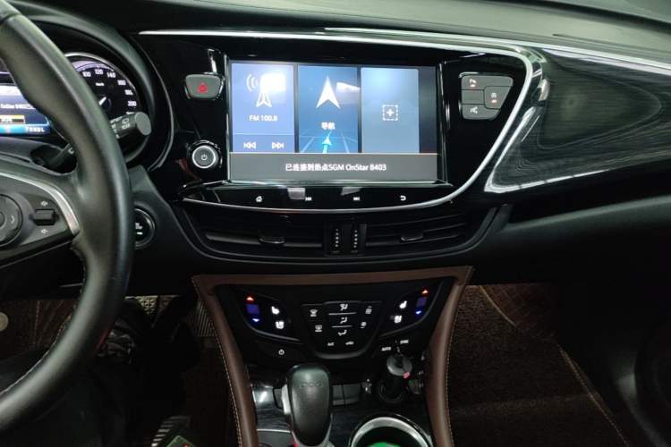 Used Buick Envision 2021 532T Two-Wheel-Drive Luxury Version Audio And AC Panel