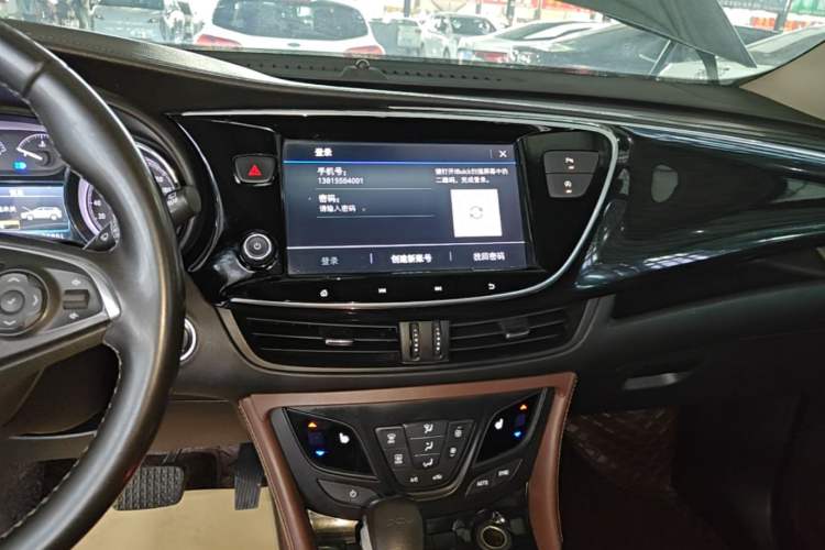 Used Buick Envision 2021 532T Two-Wheel-Drive Elite Version Audio And AC Panel
