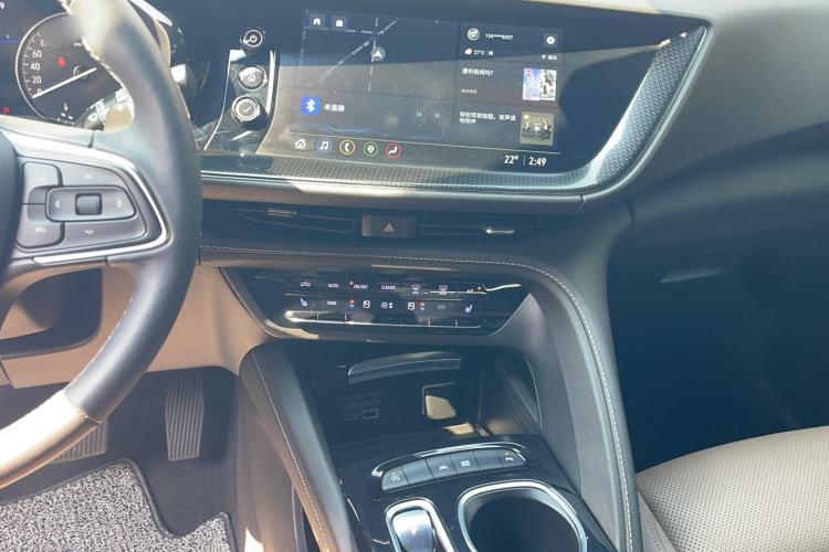 Used Buick Envision 2021 Encore Plus 652T Five-Seat Luxury Model Audio And AC Panel