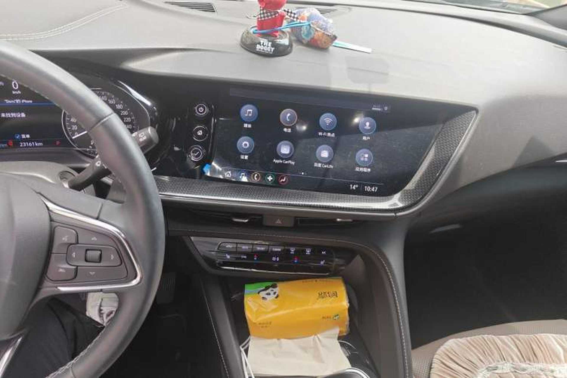 Used Buick Envision 2021 Encore Plus 652T Five-Seat Luxury Model Audio And AC Panel